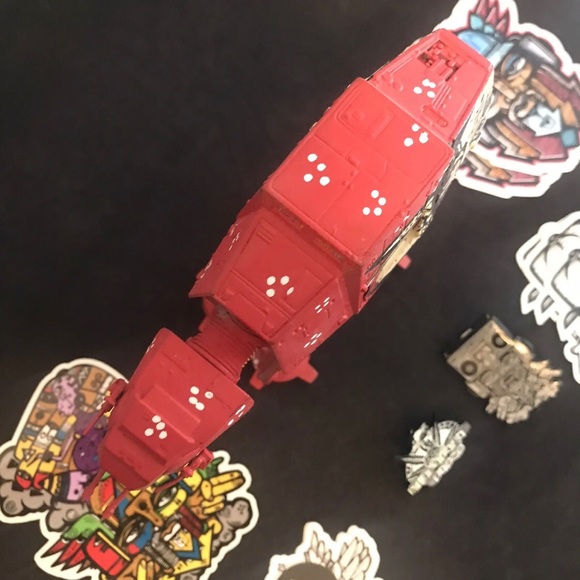 RAS TERMS painted Angelic Art StarWars AT-AT WITH RasTerms STICKER/pin Package. - Picture 5 of 8